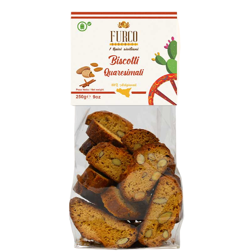 Quaresimali Furco Biscotti 250 gr Sizilianische Kekse mit Mandeln – Si ...